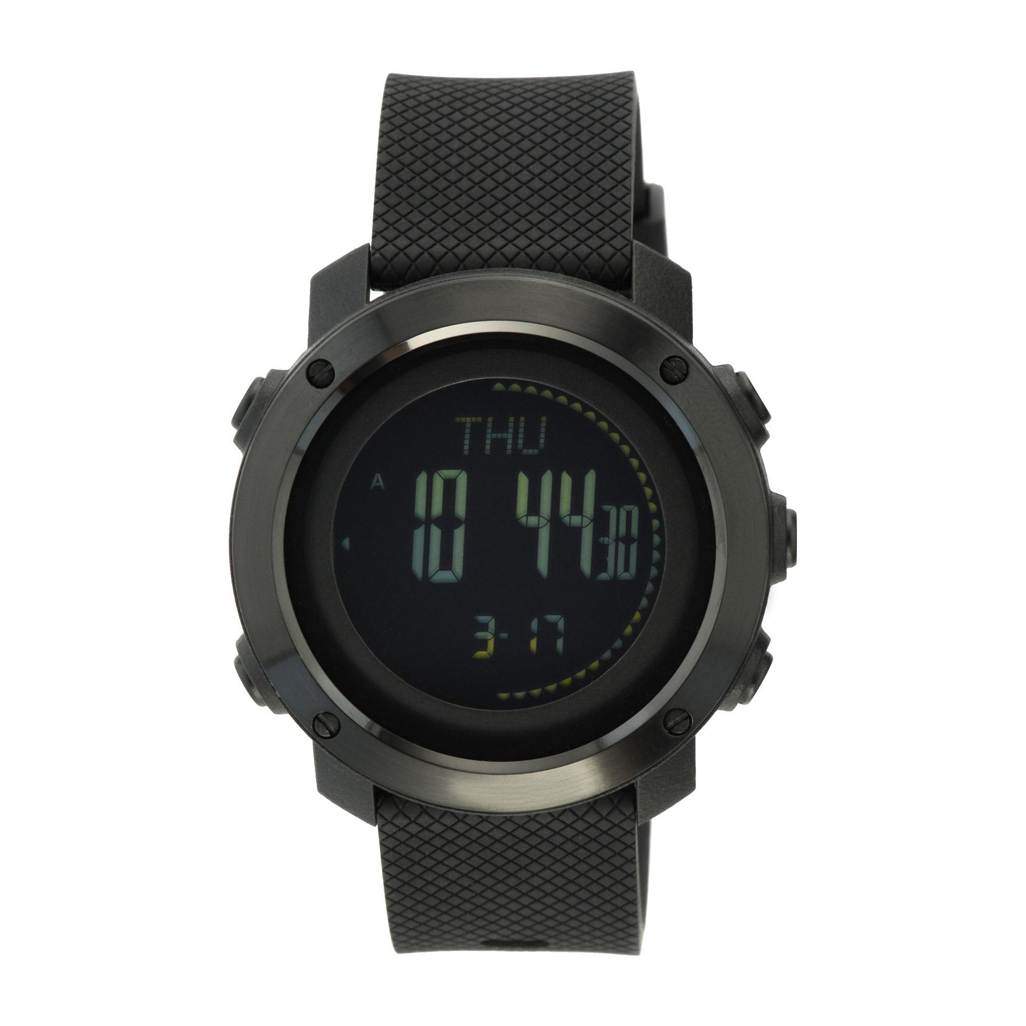Наручний годинник тактичний M-Tac мультифункціональний Black