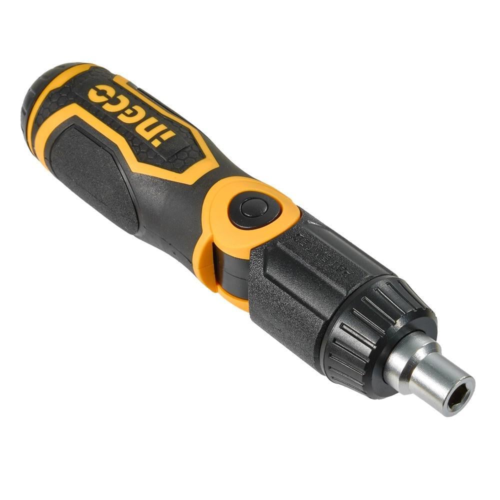 Викрутка INGCO з тріскачкою і бітами 13 шт. (AKISD1208)