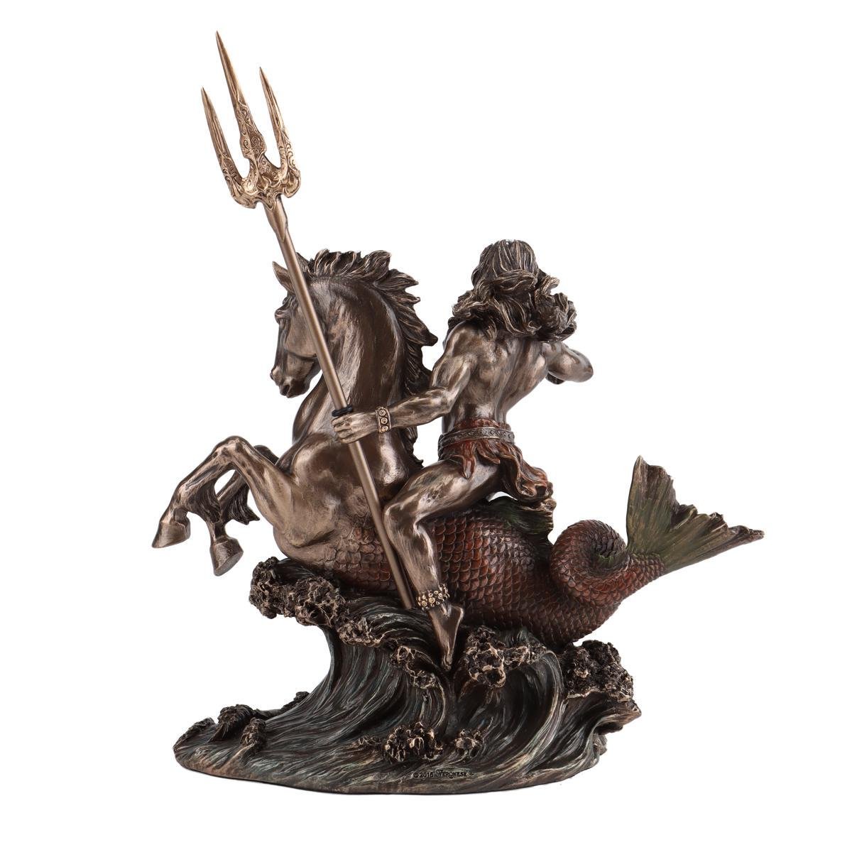 Статуэтка VERONESE Посейдон с трезубцем 28,5 см - фото 2 Статуэтка VERONESE Посейдон с трезубцем 28,5 см - фото 2