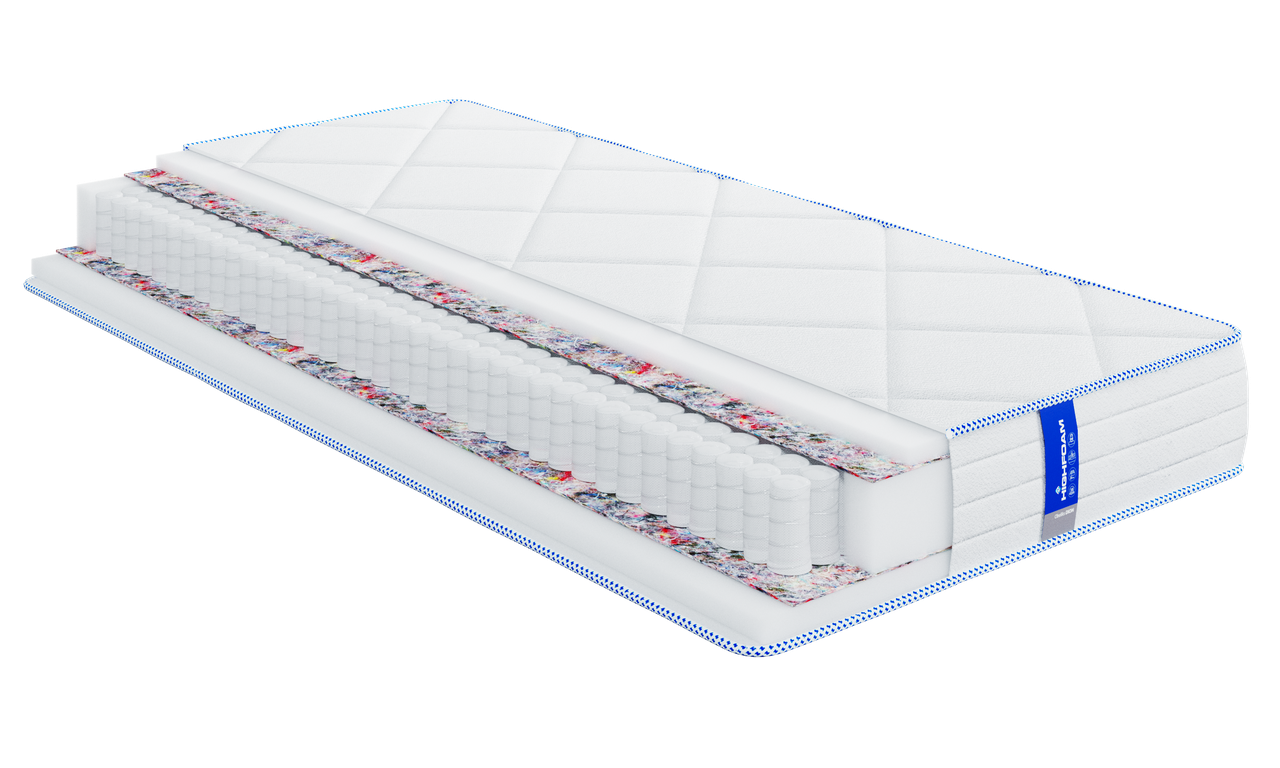 Матрас ортопедический ТМ Highfoam Obeliks Dion пружинный 150х190 см (1934381866) - фото 1 Матрас ортопедический ТМ Highfoam Obeliks Dion пружинный 150х190 см (1934381866) - фото 1