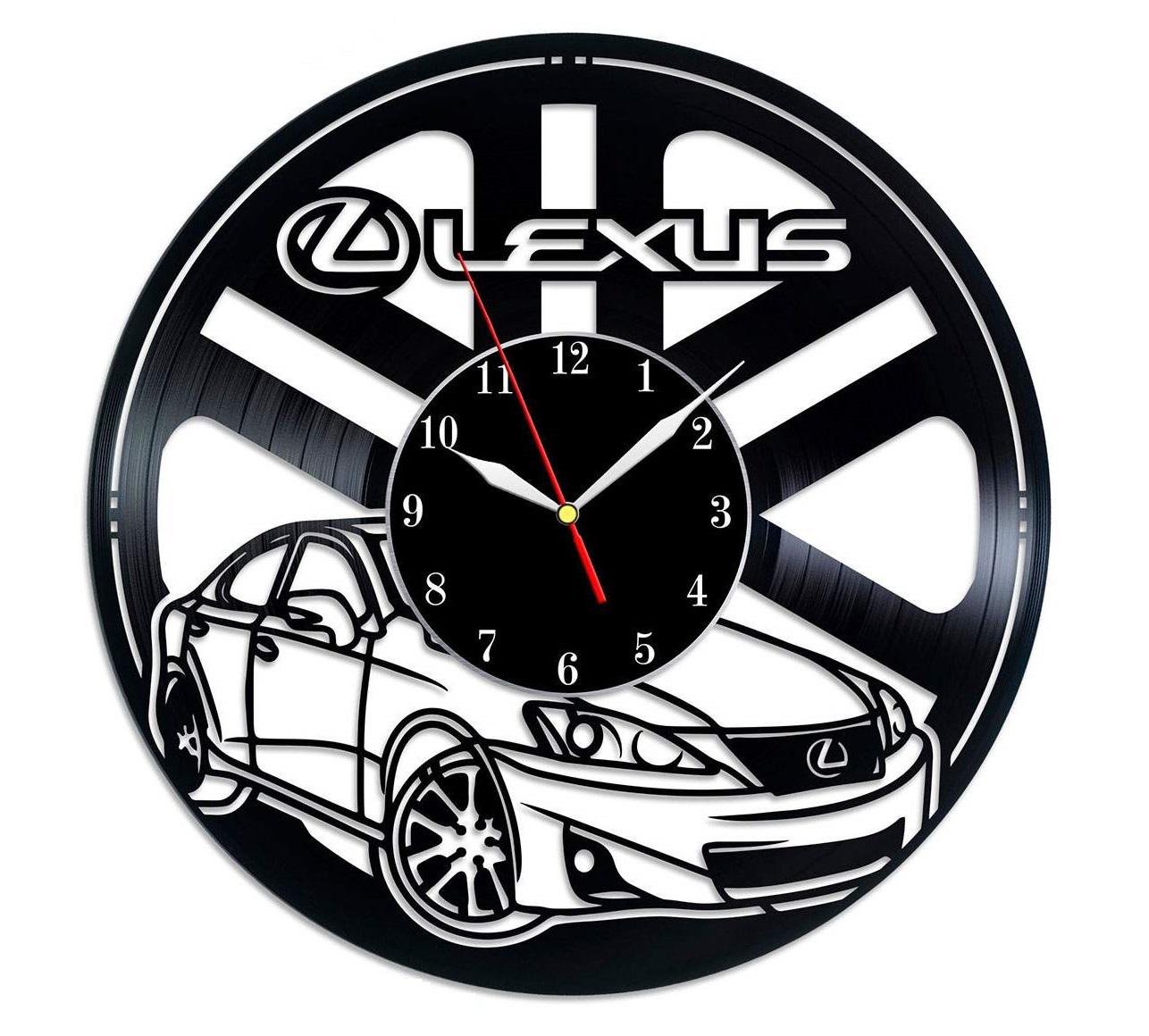 Часы настенные Lexus 1988 из виниловой пластинки