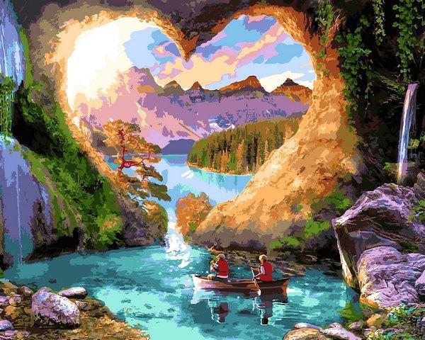 Картина по номерам Mariposa "Пещера любви" 40x50 см (Q2257)