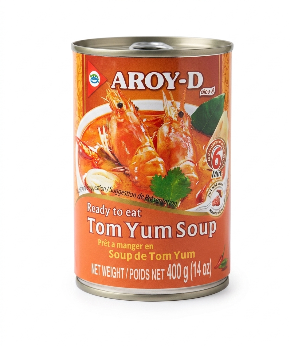 Суп консервированный Том Ям Tom Yum AROY-D 400 г (34032334)