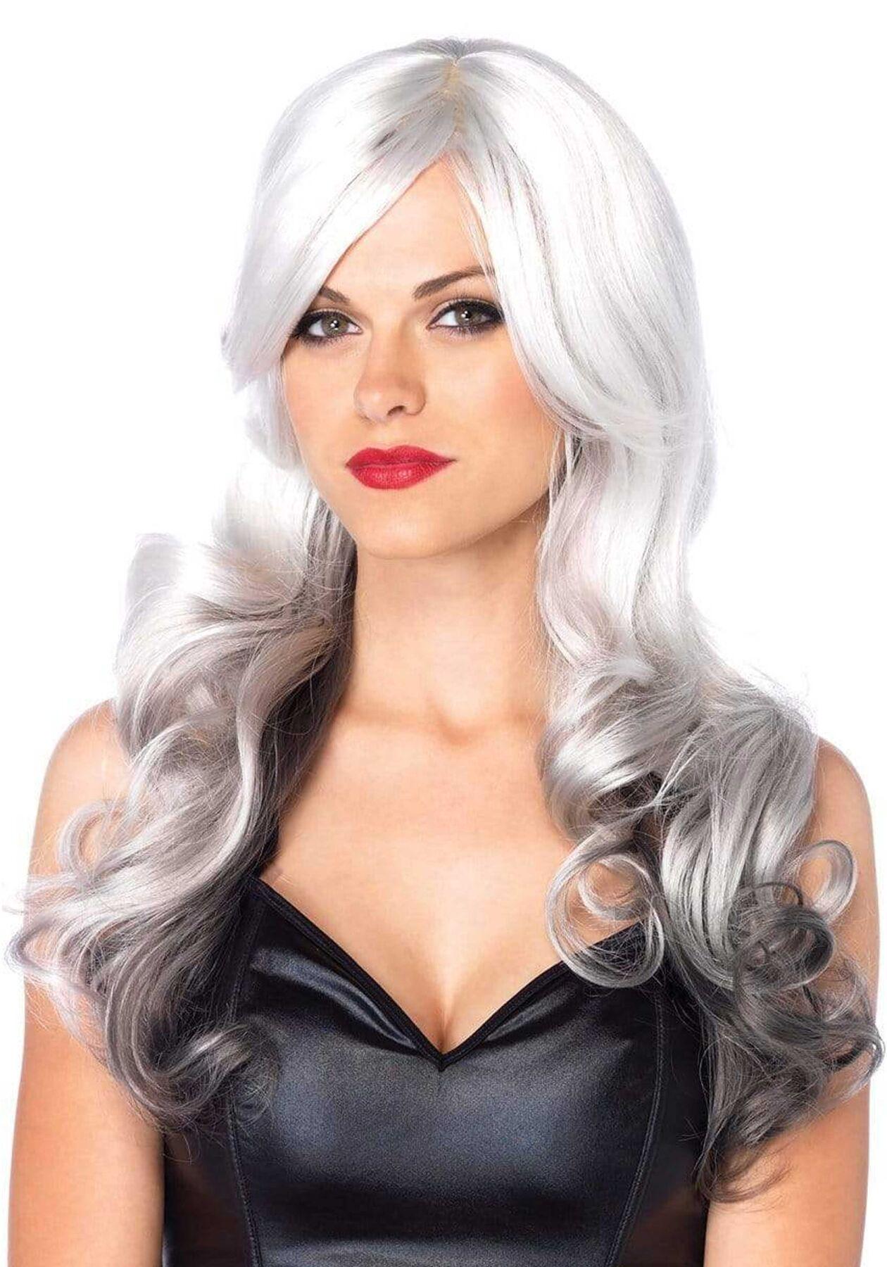 Перука Leg Avenue Allure Multi Color Wig Grey/Black (SO7933)