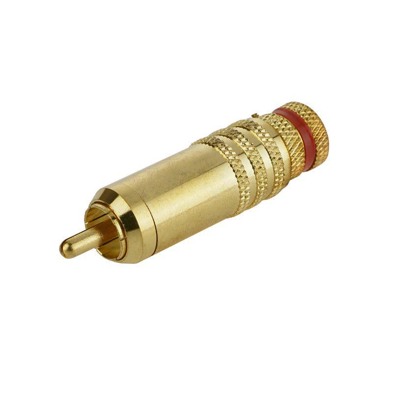 Штекер RCA 1 полоса Красный (A153065)