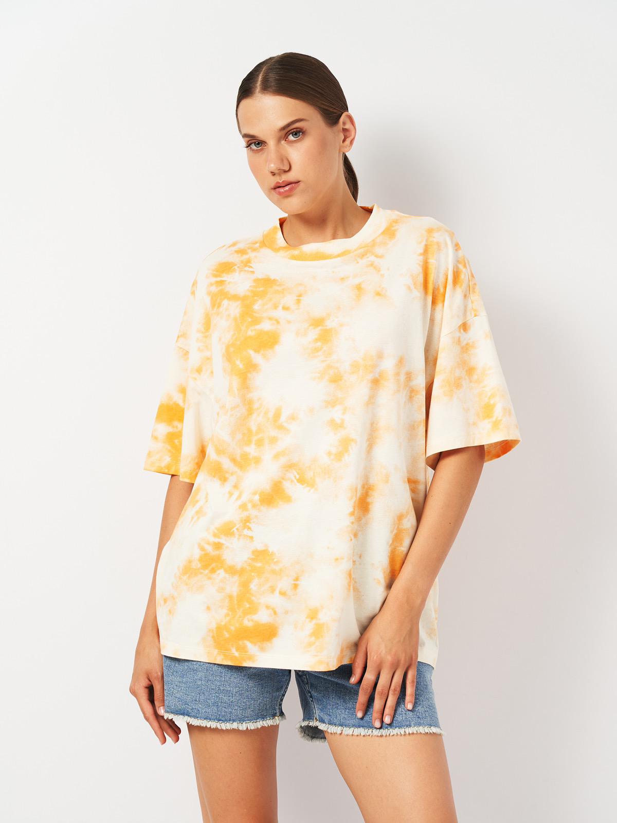 Футболка оверсайз XS Оранжевый (2001112ral)