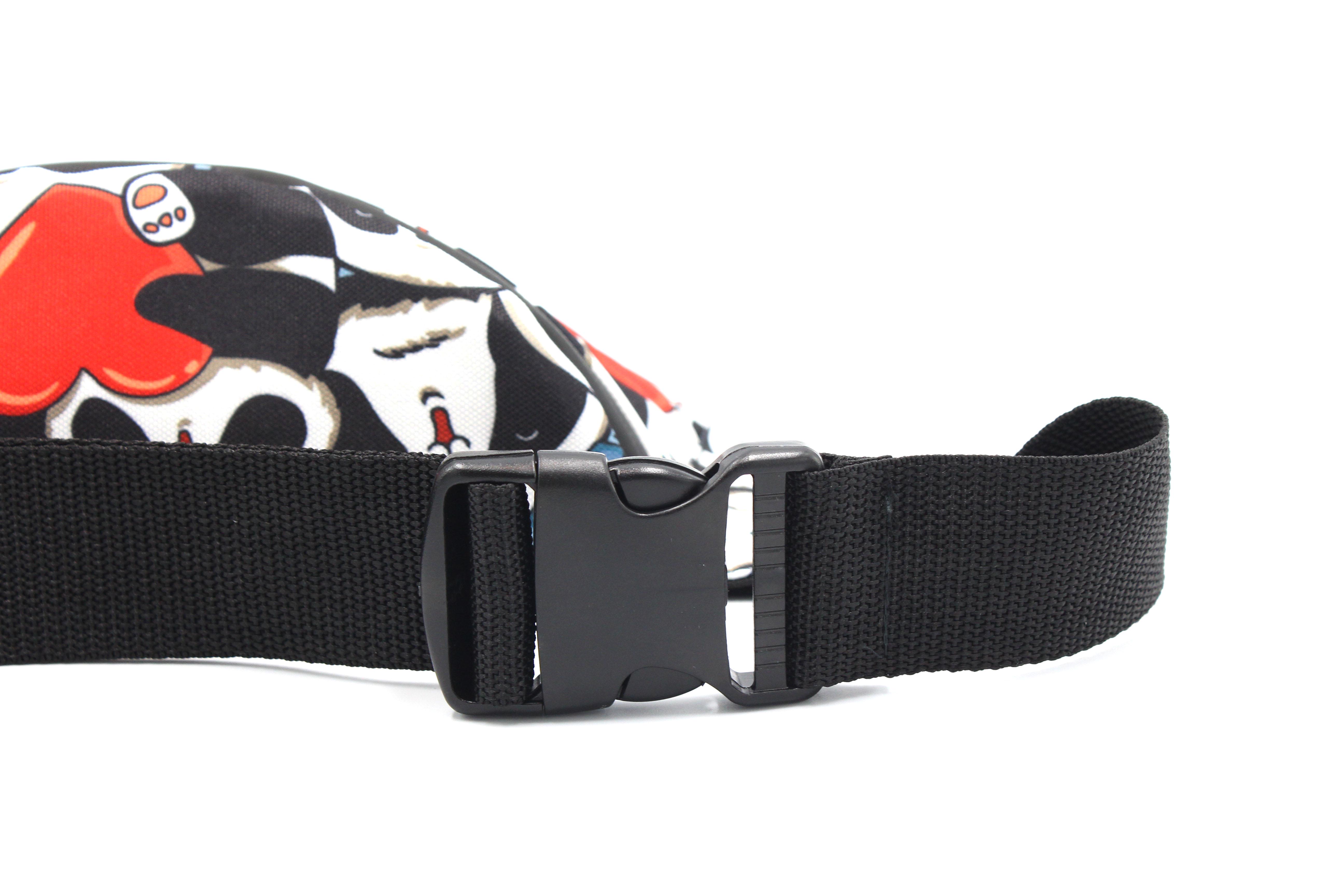 Сумка бананка Панда Серце (BT-026) - фото 7 Сумка бананка Панда Серце (BT-026) - фото 7