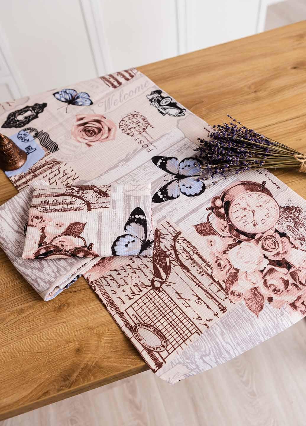 Полотенца вафельные Либретто 75х35 см 4 шт.