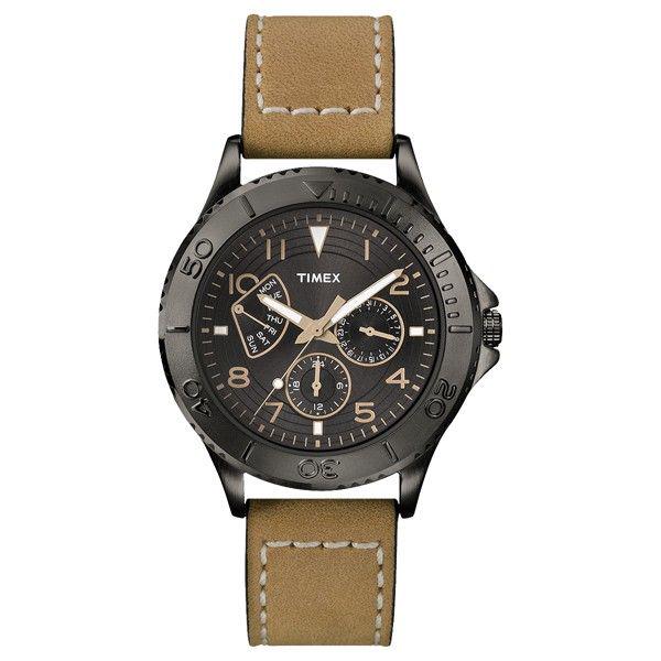 Наручные часы мужские Timex кварцевые Black (Tx2p040)