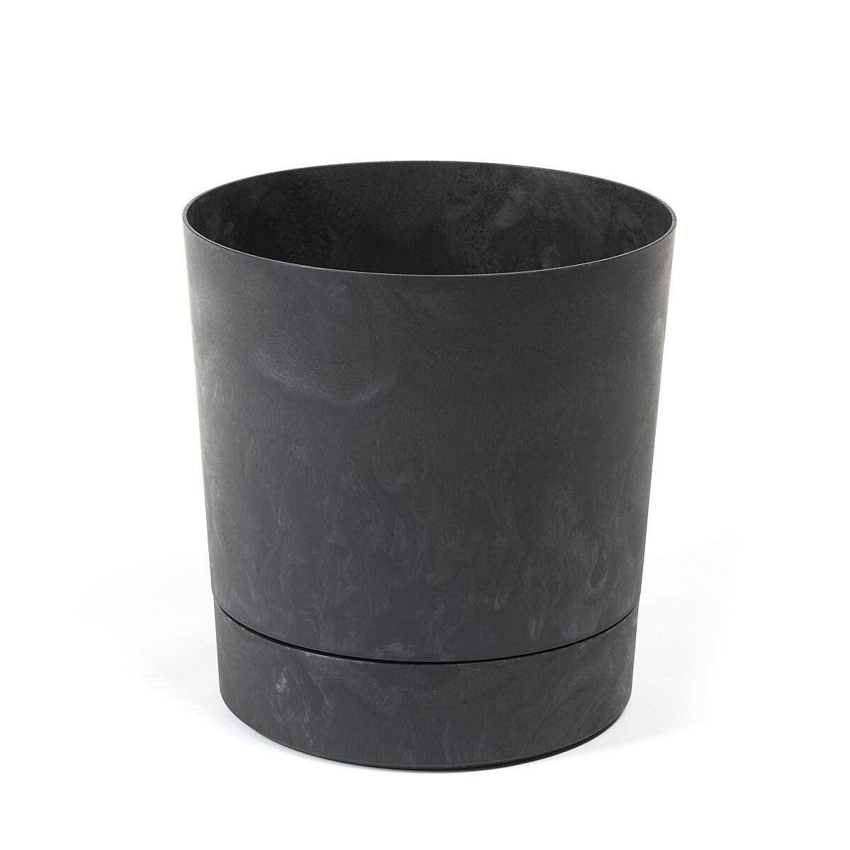 Вазон Lamela AURA с подставкой 280x294 мм Черный бетон (A-025868) - фото 1 Вазон Lamela AURA с подставкой 280x294 мм Черный бетон (A-025868) - фото 1
