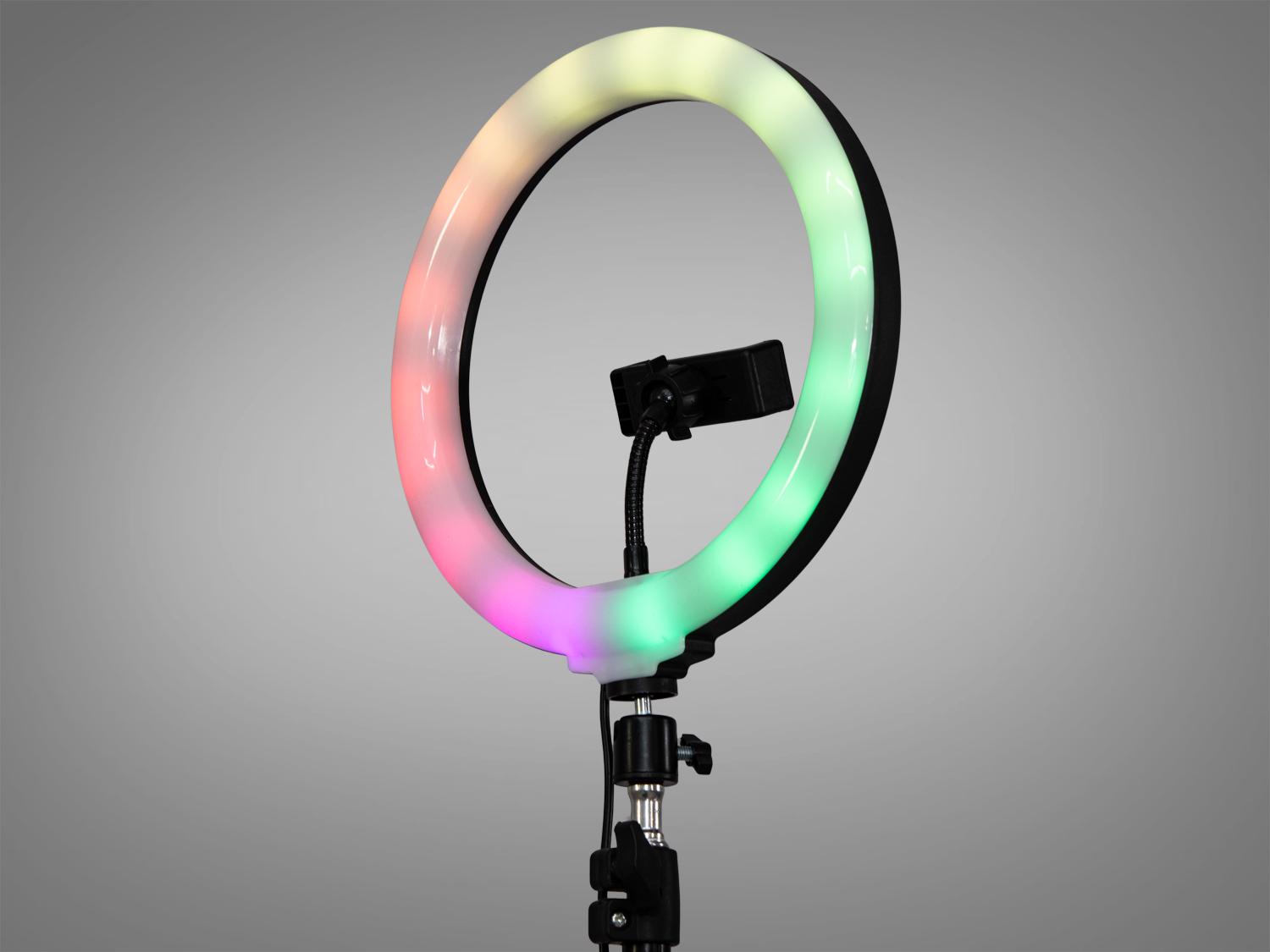Кільцева лампа RGB без штативу 26 см (SL-10RGB) - фото 3 Кільцева лампа RGB без штативу 26 см (SL-10RGB) - фото 3