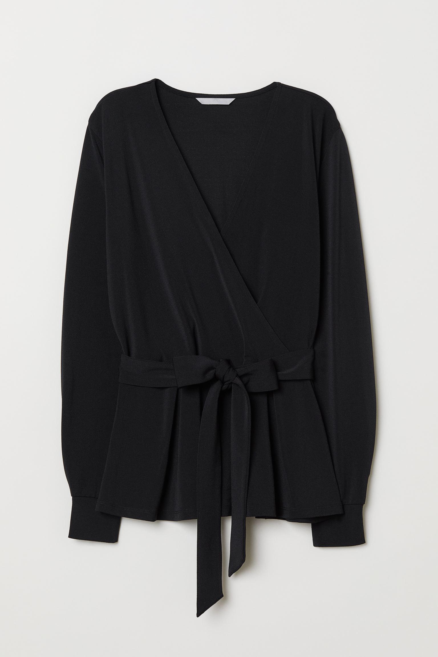 Блуза H&M S Черный (14057114400) Блуза H&M S Черный (14057114400)