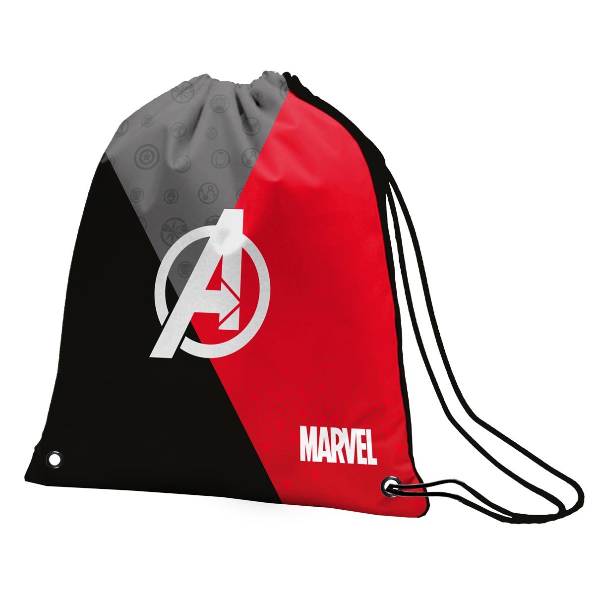 Сумка для обуви YES SB-10 Marvel.Avengers Серый/Красный/Черный (558753)