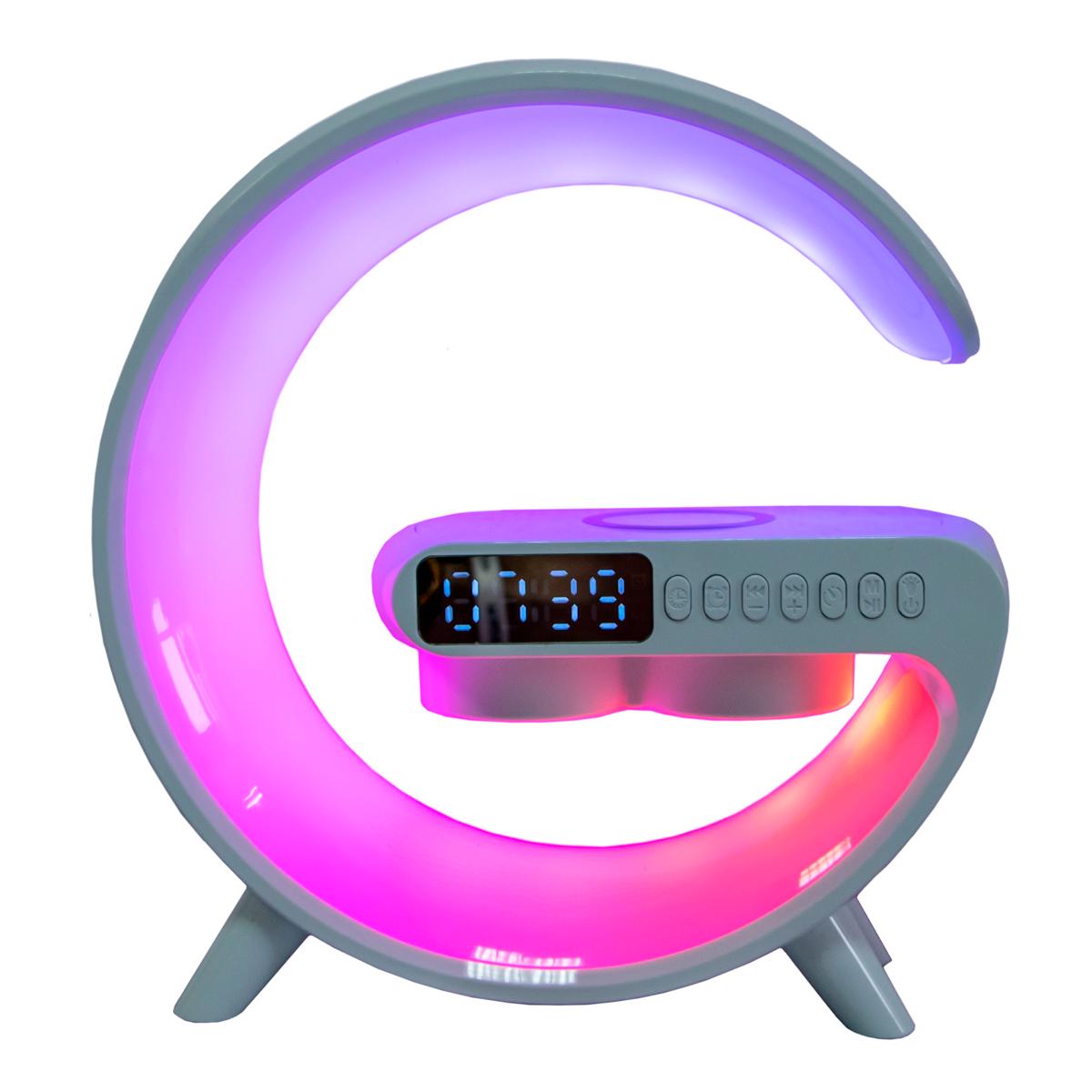 Светильник G11 BT с беспроводной зарядкой Bluetooth-колонка 15W (1010376-White)