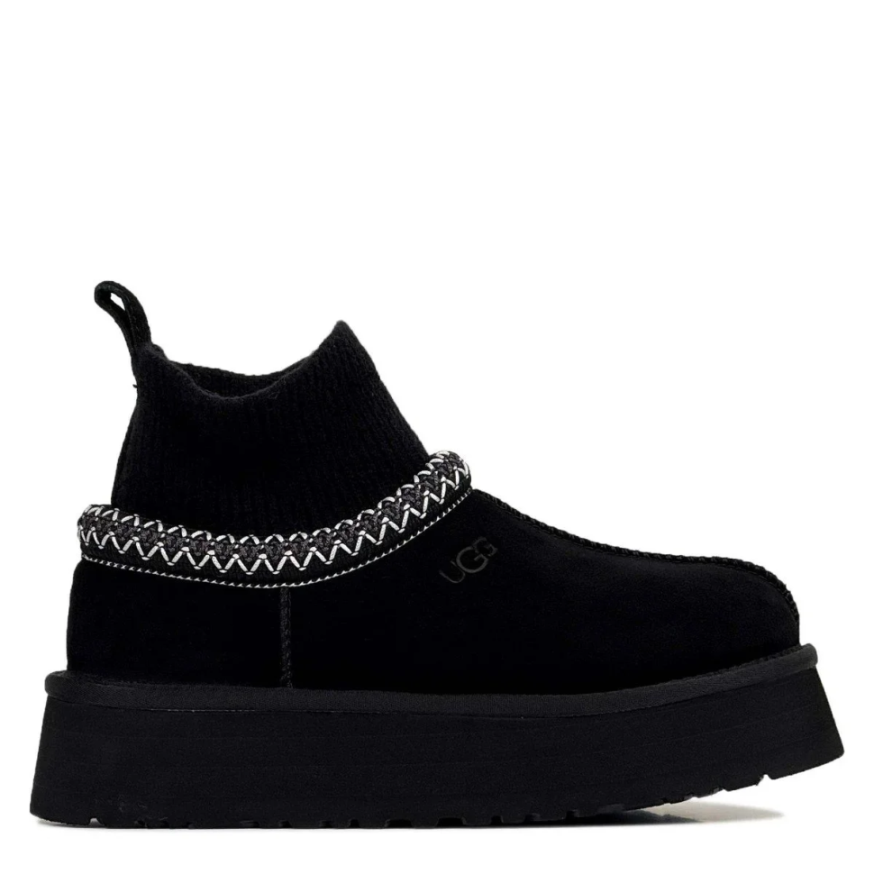 Уги жіночі UGG Tazz Platform Knit р. 38 Чорний (20957)