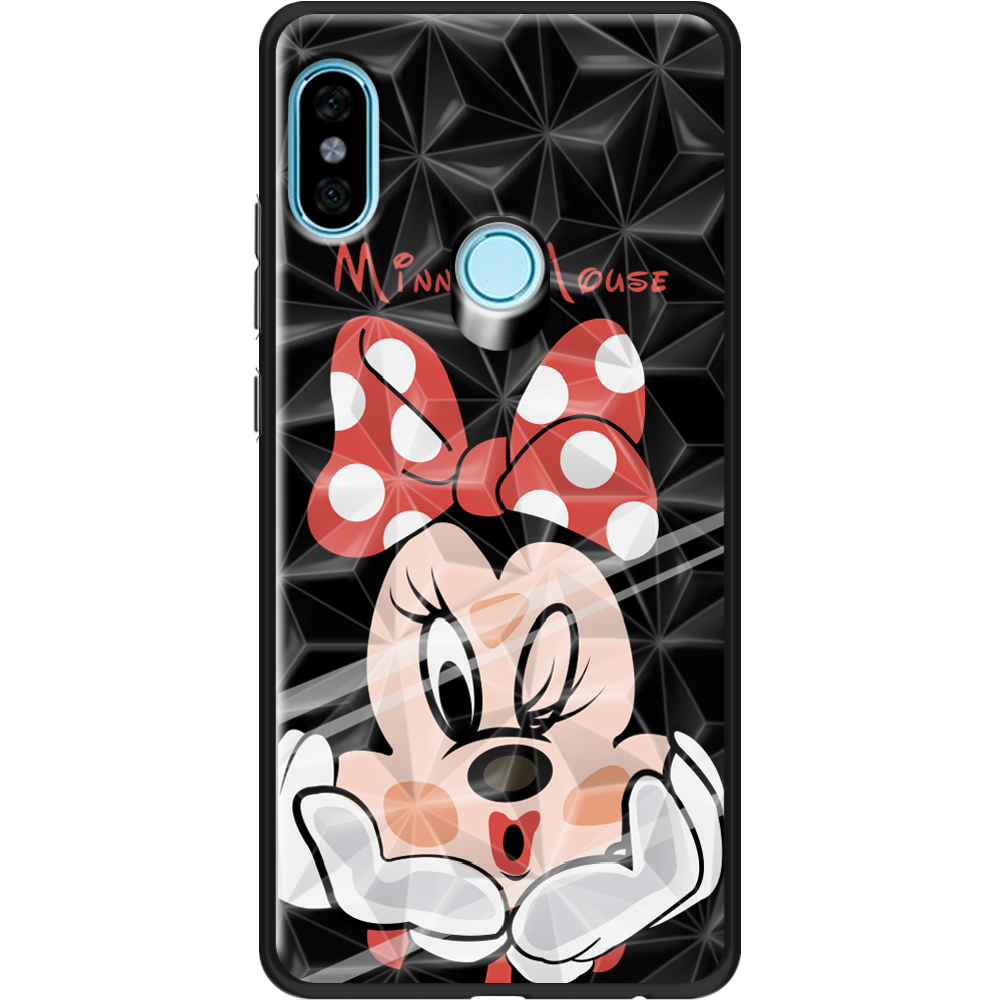 Чехол BoxFace Xiaomi Redmi Note 5 / Note 5 Pro Lady M Черный силикон с призмой (32971-cc59-37870)
