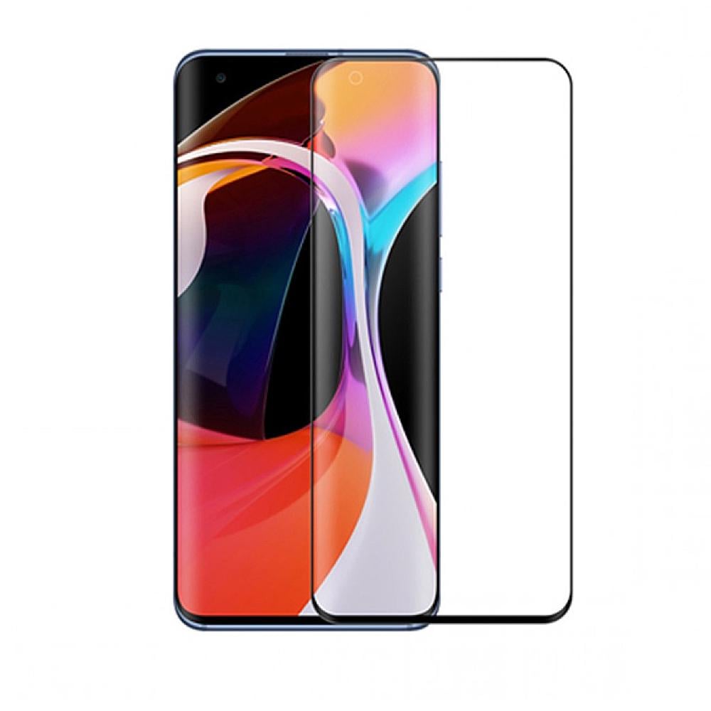 Защитное стекло Glass Full Glue для Xiaomi Mi 10 Black (6058)
