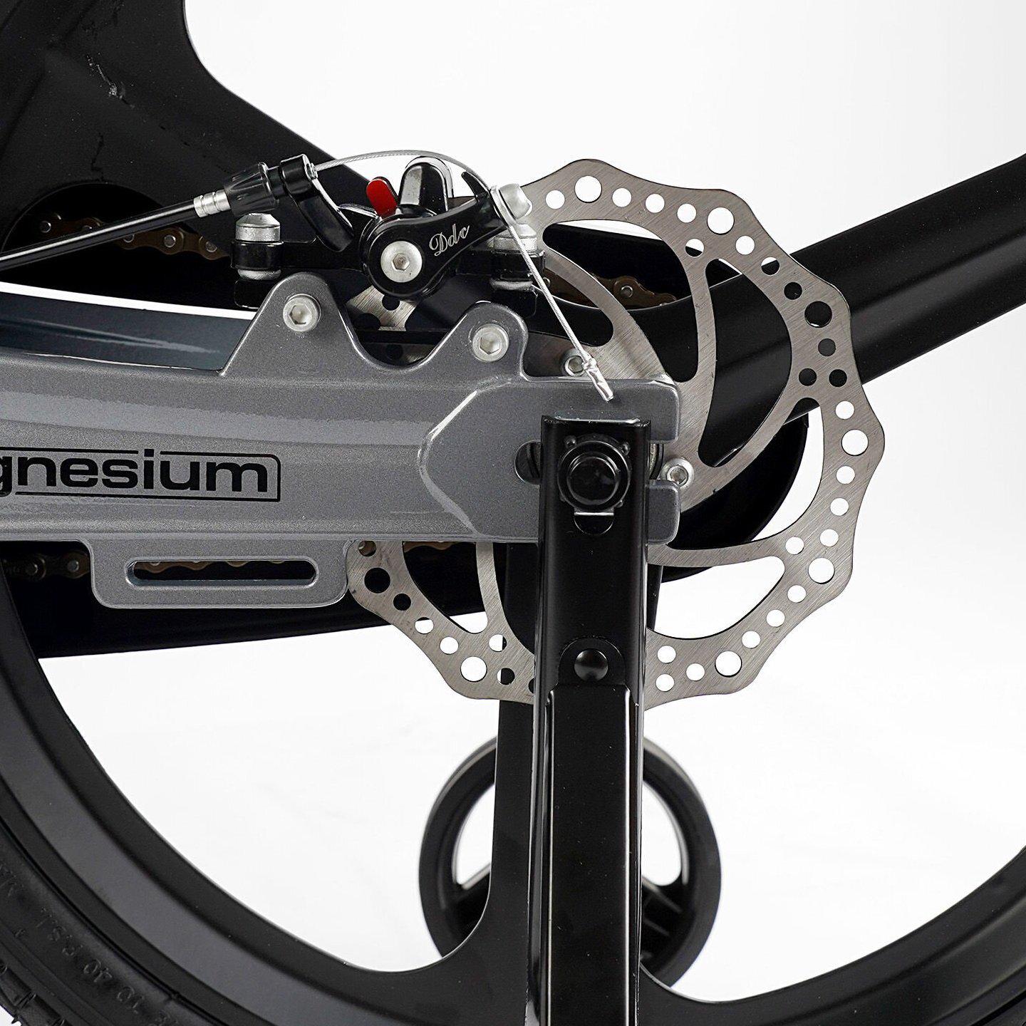 Велосипед двоколісний Corso Revolt 20" дитячий магнієвий Сірий - фото 4