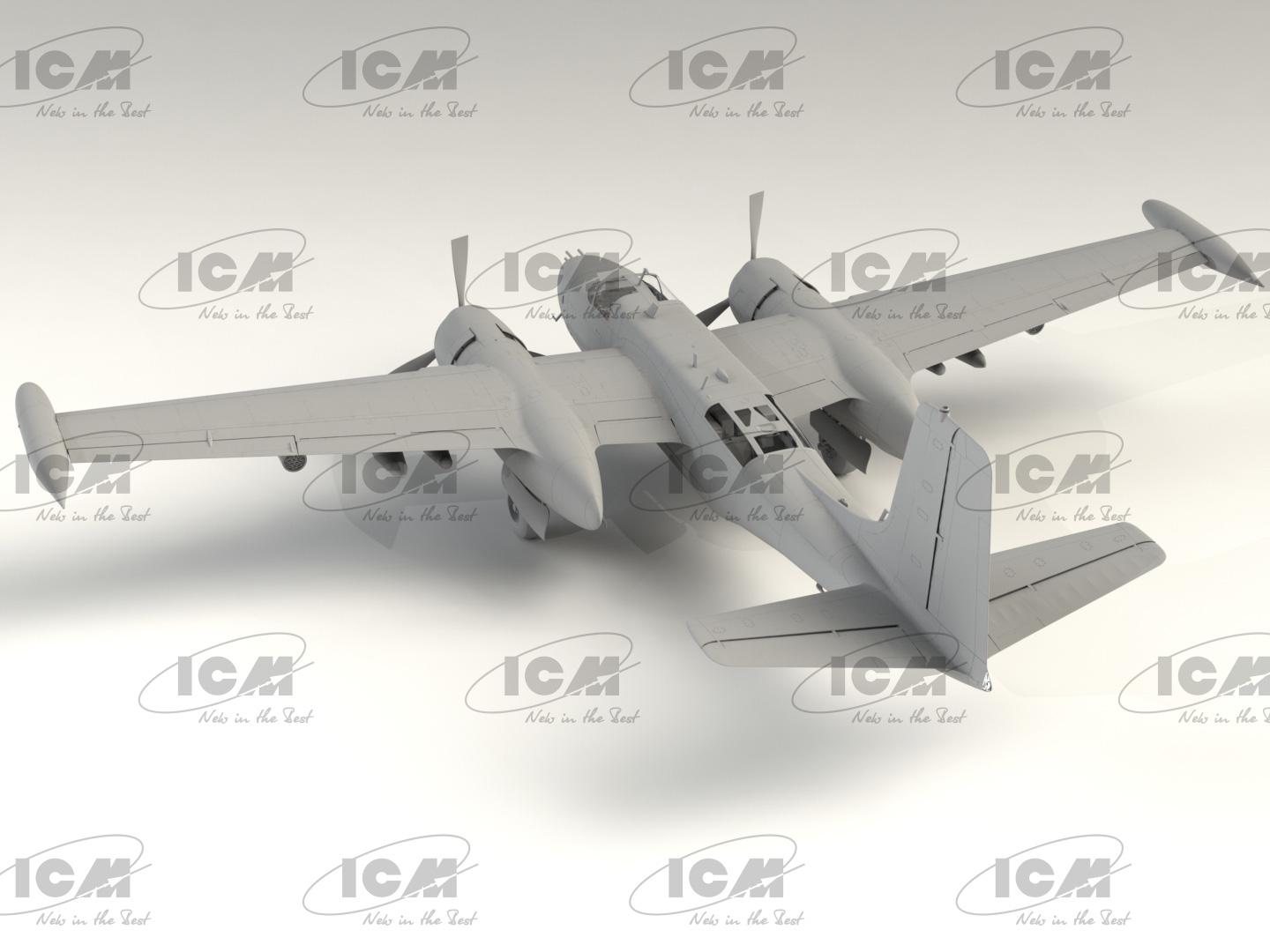 Збірна модель ICM B-26K Counter Invader ударний літак США ранній (48278) - фото 16