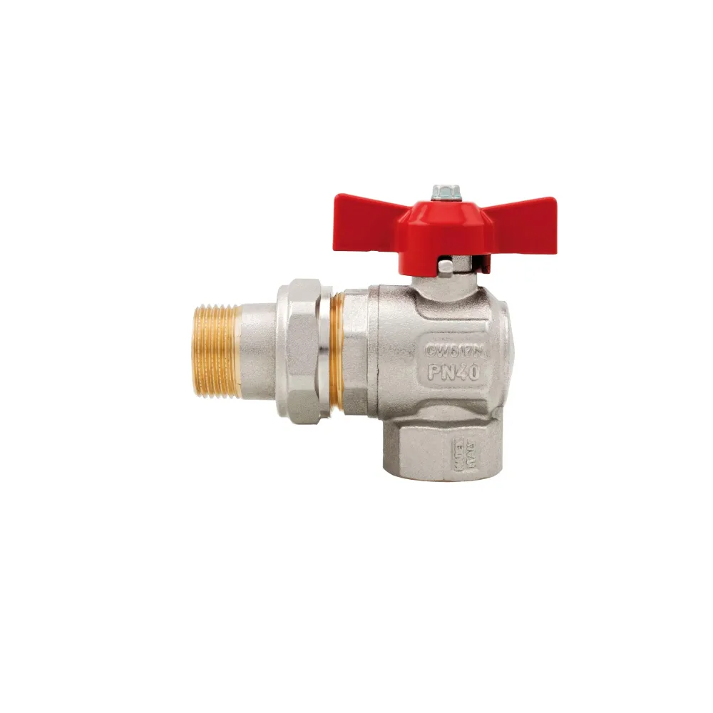 Кран шаровой ITAP IDEAL 298 ЧМ с американкой 3/4" угловой ВЗ (2980034)