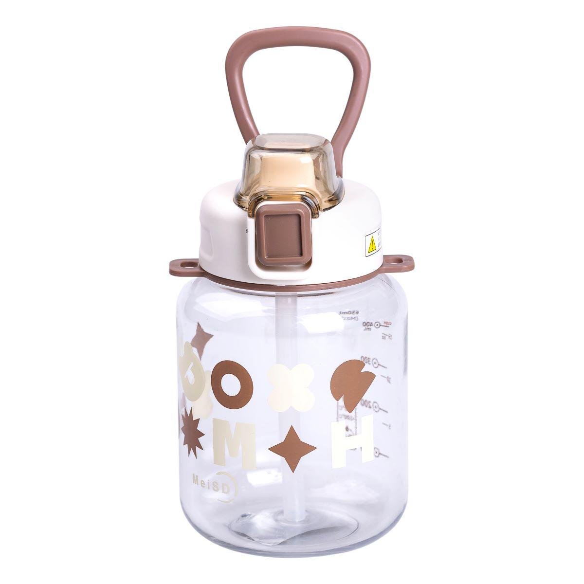 Пляшка для води дитяча на ремінці з трубочкою Water bottle 650 мл (A-033934) - фото 2