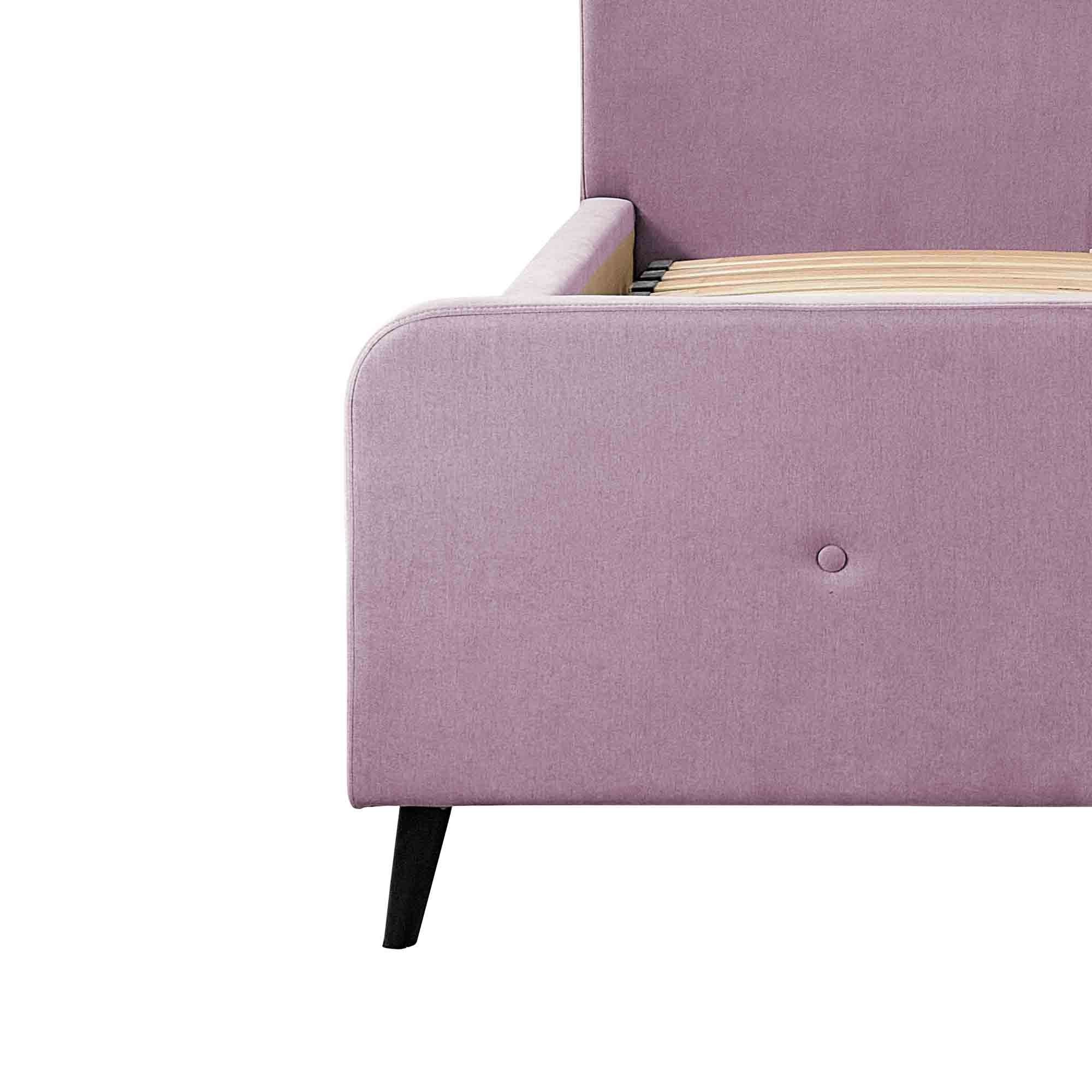 Ліжко Mishel VIP Wood Fibril 24 140х190 см Рожевий - фото 5 Ліжко Mishel VIP Wood Fibril 24 140х190 см Рожевий - фото 5