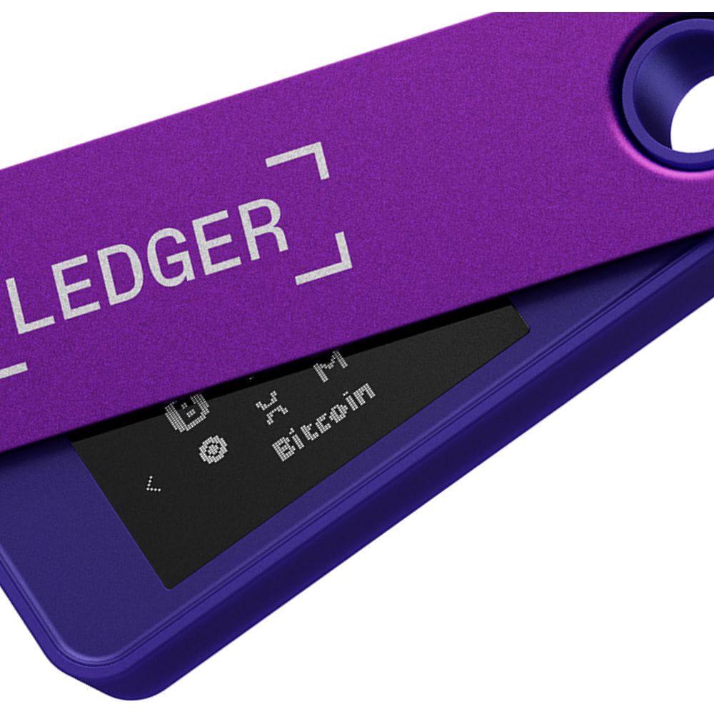 Кошелек для криптовалют Ledger Nano S Amethyst Purple (LNSPAP) - фото 6 Кошелек для криптовалют Ledger Nano S Amethyst Purple (LNSPAP) - фото 6