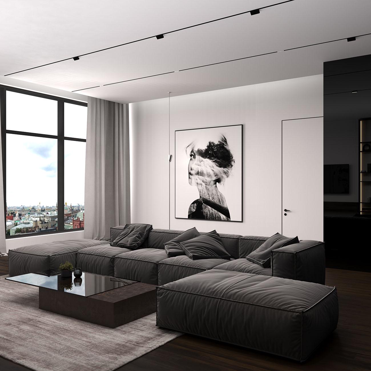 Настенный светильник Premium Skarlat RLL2003 9W WH+BK 3000K - фото 7