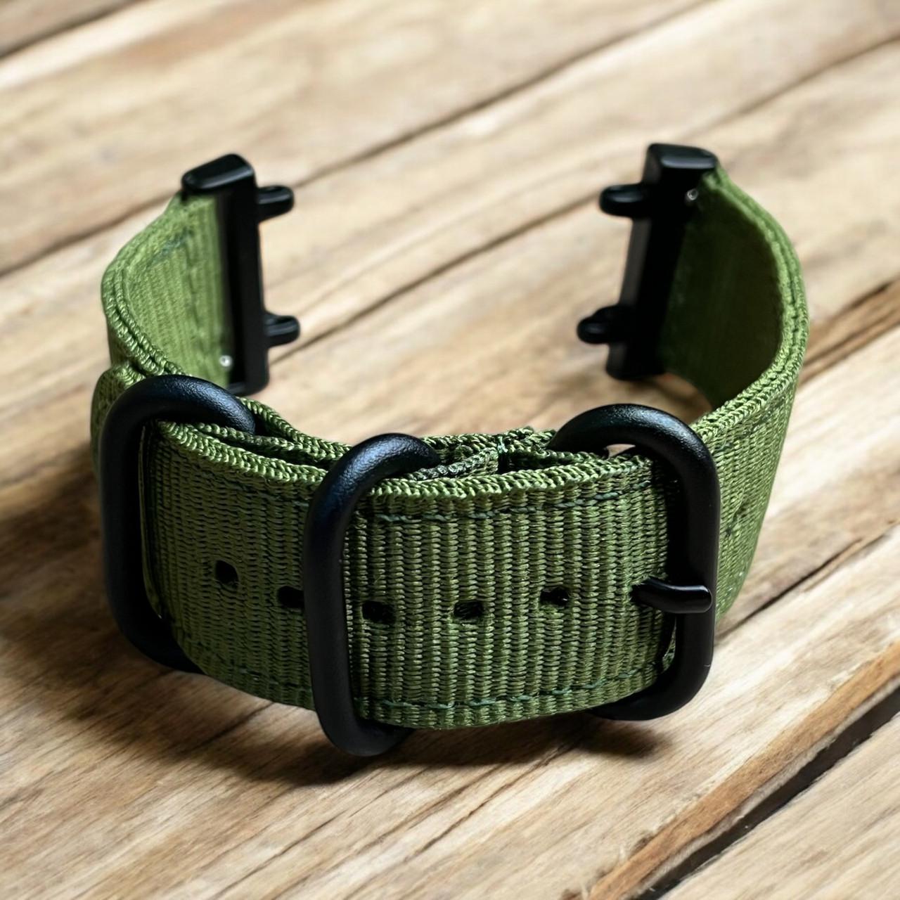 Ремешок нейлоновый Primo Traveller для часов Xiaomi Amazfit T-Rex 3 W2323GL2N Army Green (2596766454) - фото 4 Ремешок нейлоновый Primo Traveller для часов Xiaomi Amazfit T-Rex 3 W2323GL2N Army Green (2596766454) - фото 4
