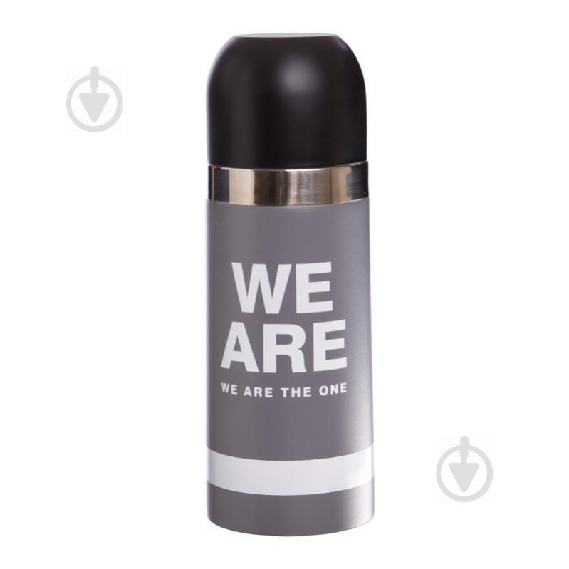 Термос стальной Zelart 350ml 2083 Серый