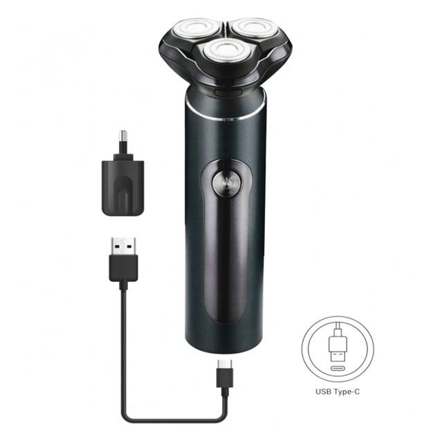 Електробритва акумуляторна Adler AD 2940 з триммером для бороди/носа та вух Black (23160192) - фото 3 Електробритва акумуляторна Adler AD 2940 з триммером для бороди/носа та вух Black (23160192) - фото 3