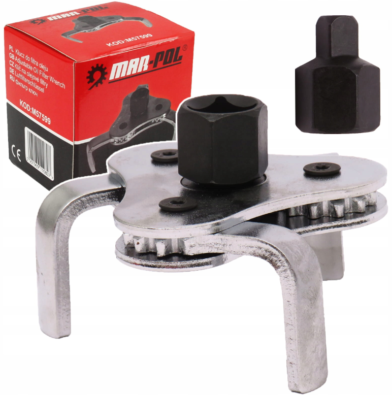 Знімач автомобільних фільтрів Mar-Pol M57599 (12063401) - фото 2 Знімач автомобільних фільтрів Mar-Pol M57599 (12063401) - фото 2