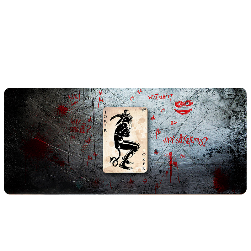 Коврик тканевый Джокер карта с прошивкой 3х300x800 мм (YUT_V7568)