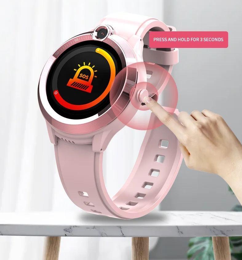 Смарт-годинник дитячий Lemfo Y06 з Sim 4G/GPS Рожевий (26389468) - фото 8 Смарт-годинник дитячий Lemfo Y06 з Sim 4G/GPS Рожевий (26389468) - фото 8