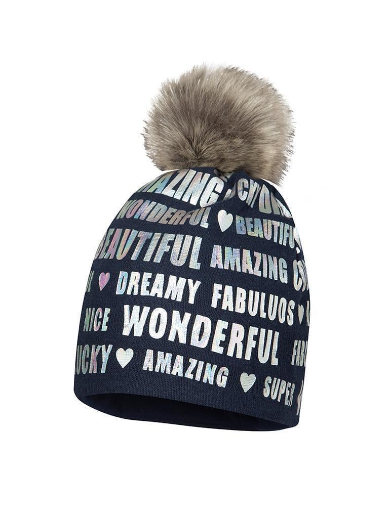 Шапка зимняя Broel р. 51 Темно-синий (CARLA)