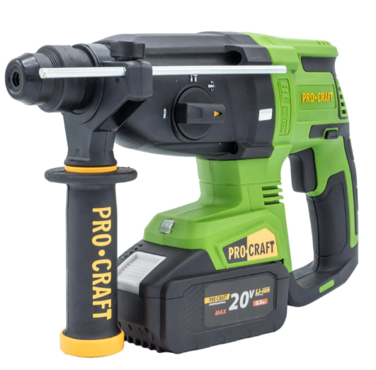 Перфоратор акумуляторний ProCraft PHA-40 без АКБ та з/п (030040) - фото 4 Перфоратор акумуляторний ProCraft PHA-40 без АКБ та з/п (030040) - фото 4