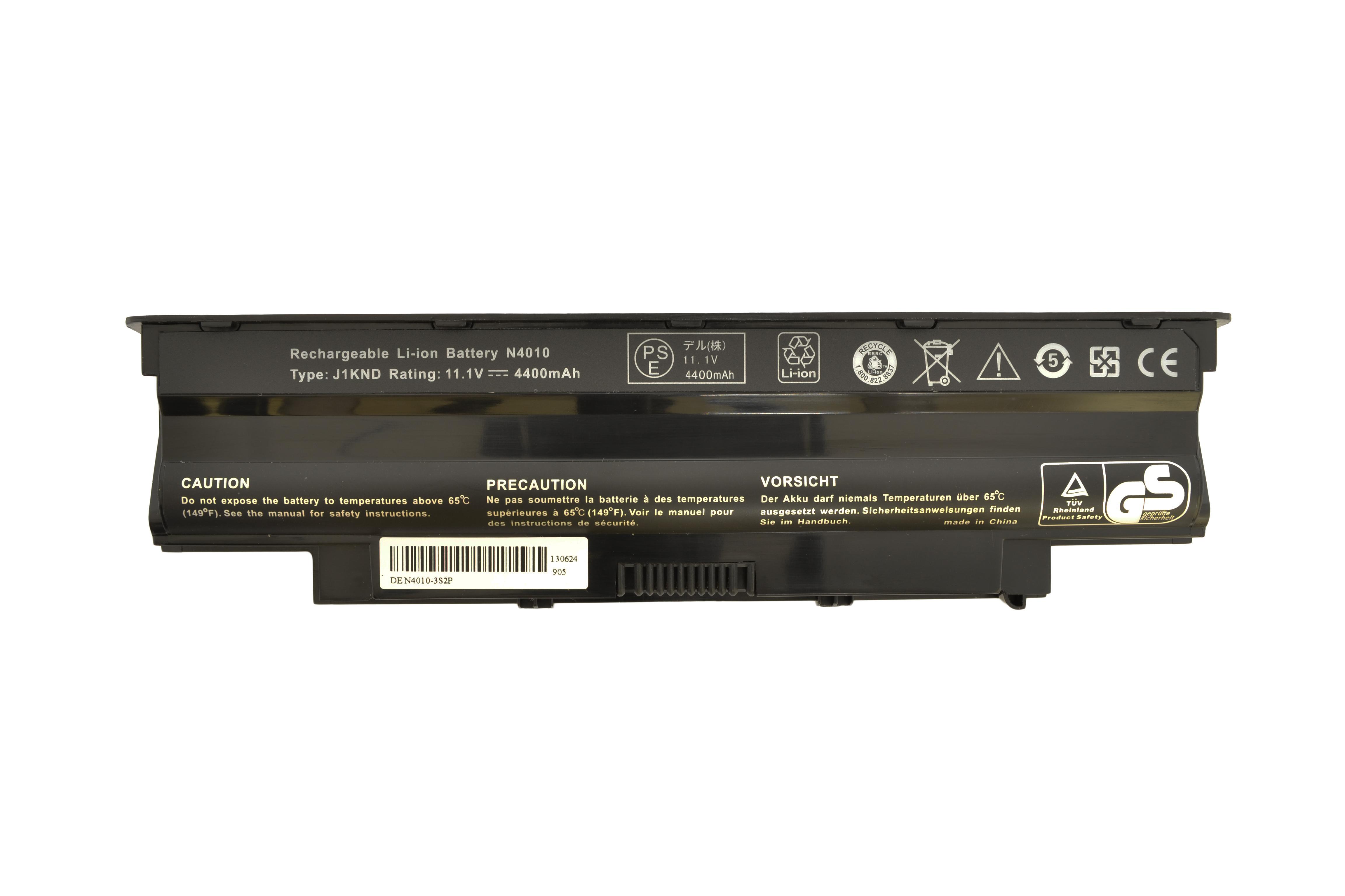 Аккумулятор для ноутбука Dell 04YRJH 11,1 V 4400 mAh (04YRJH CB 44 11.1)