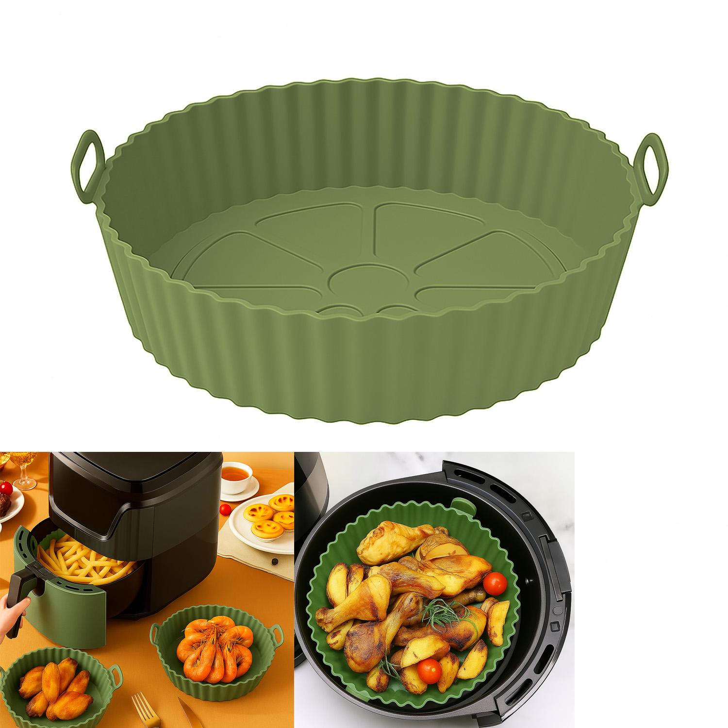 Форма силиконовая 22х22 см Зеленый (87961) - фото 8 Форма силиконовая 22х22 см Зеленый (87961) - фото 8