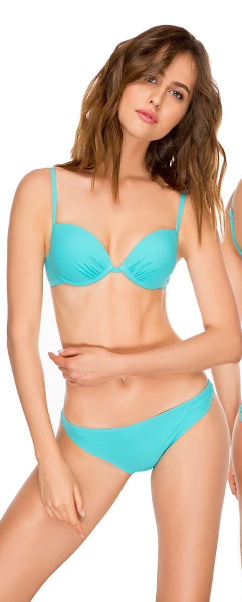 Купальник push up/плавки бразилиана Anabel Arto 42C/S Бирюзовый (64452)