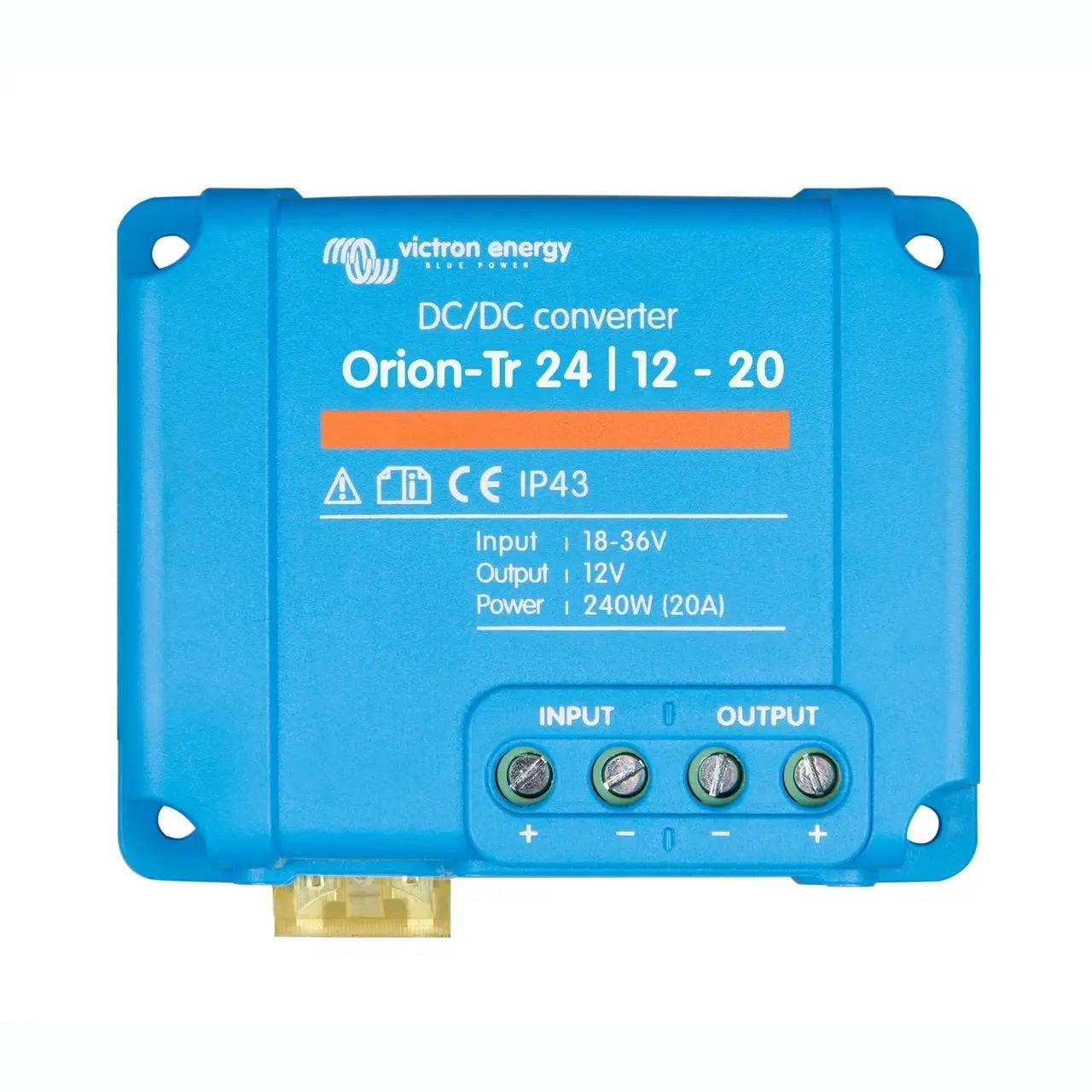 Конвертор Victron Energy Orion-Tr DC-DC 240W (ORI241220200) Конвертор Victron Energy Orion-Tr DC-DC 240W (ORI241220200)