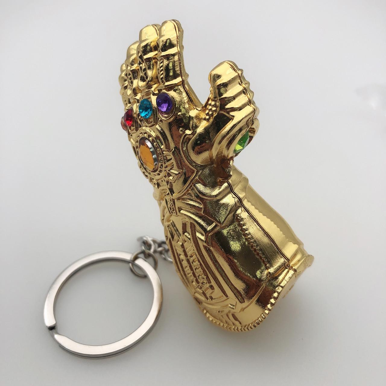 Брелок на ключи SUNROZ Thanos Glove рука Таноса Золотистый (SUN4811)