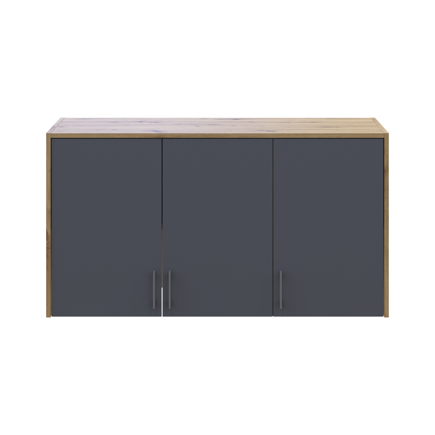 Антресоль висока Doros Ронді 3 ДСП 121х52х65 см Дуб Артізан/Графіт (41516182) - фото 5 Антресоль висока Doros Ронді 3 ДСП 121х52х65 см Дуб Артізан/Графіт (41516182) - фото 5