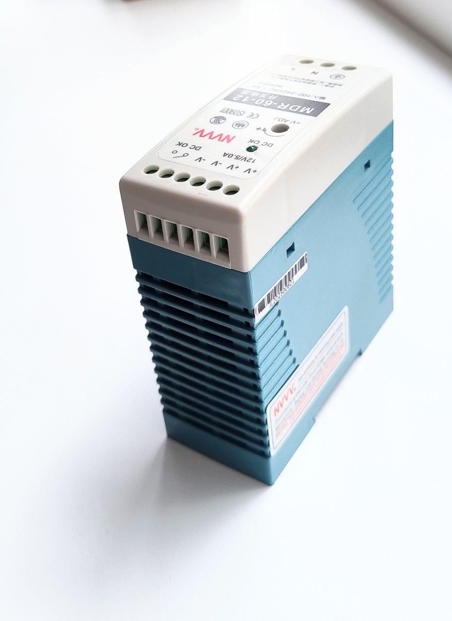 Блок питания на DIN-рейке 60W 12V MDR-60-12 (3579)