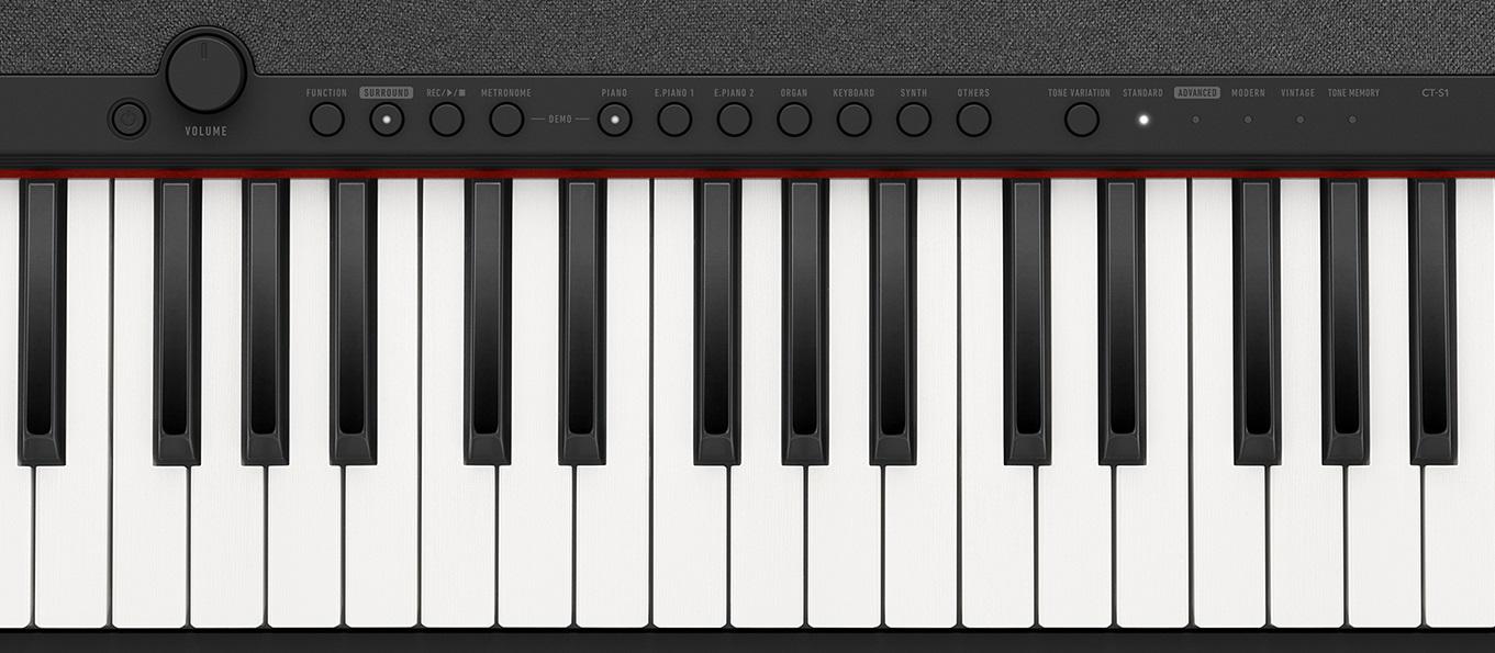 Синтезатор Casio CT-S1 BK со стойкой - фото 3 Синтезатор Casio CT-S1 BK со стойкой - фото 3