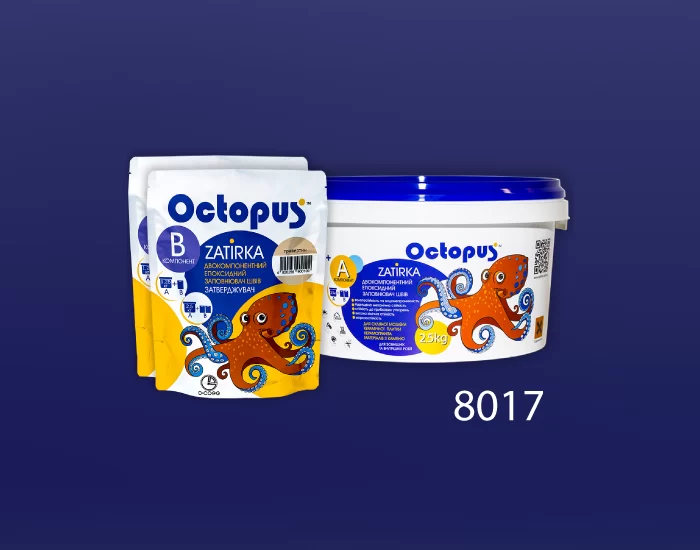 Затирка для плитки Octopus Zatirka 8017 эпоксидная 2,5 кг - фото 2