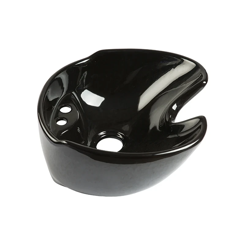 Раковина к парикмахерской мойке ДенІС professional Лилия керамическая Черный (1453070060) - фото 3 Раковина к парикмахерской мойке ДенІС professional Лилия керамическая Черный (1453070060) - фото 3