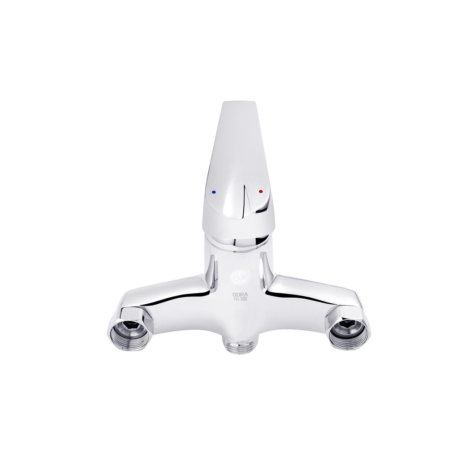 Смеситель для ванны Kroner KRM Odra C070 и смеситель для раковины Kroner KRM Odra C010 - фото 5