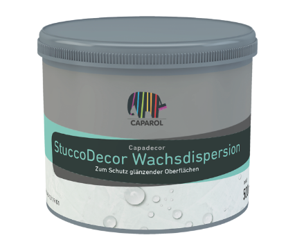 Воск интерьерный глянцевый Caparol Stucco Wachsdispersion Прозрачный 500 г