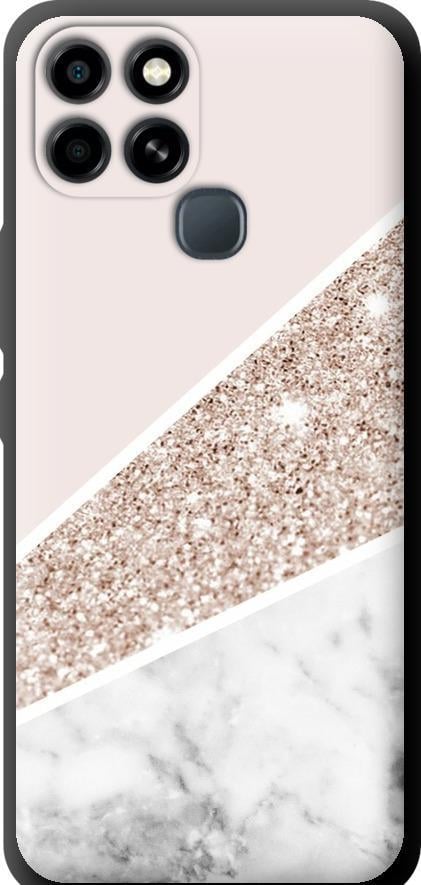 Чехол на Infinix Smart 6 Пастельный мрамор (4342b-2758-42517)