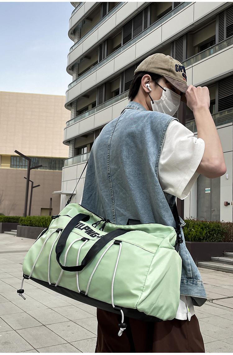 Дорожня сумка великої ємності Світло-зелений (bag290-3) - фото 3 Дорожня сумка великої ємності Світло-зелений (bag290-3) - фото 3